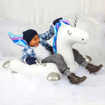 Winter-Unicorn-Snow-Tube